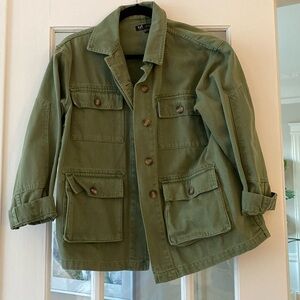 Zara Army Green Jacket